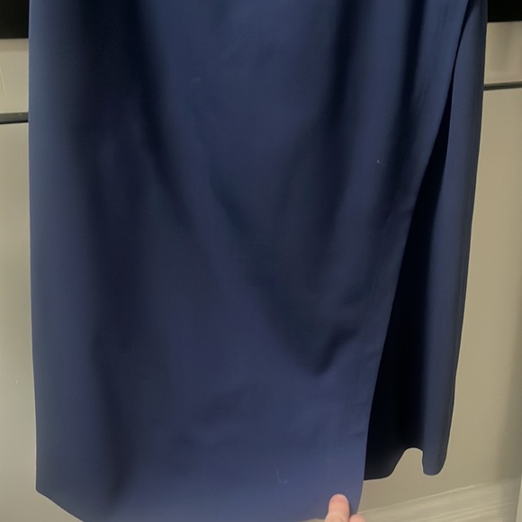 Theory lighter navy blue suiting dress - Picture 2 of 5